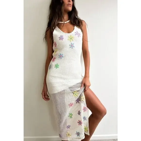 NEW NWT Beach Riot Diana Crochet Maxi Dress Size XS - Picture 1 of 5